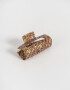 Broche Animal Print Broche Acrílico Animal Print - Marron Beige