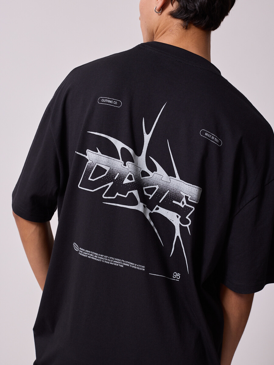 T-SHIRT LUMINI DIXIE Negro