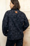 Ribbon Jacket Azul / Negro