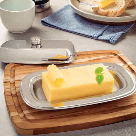 Mantequera con tapa modelo SERVICE, 200x115mm. -TRAMONTINA TF1440