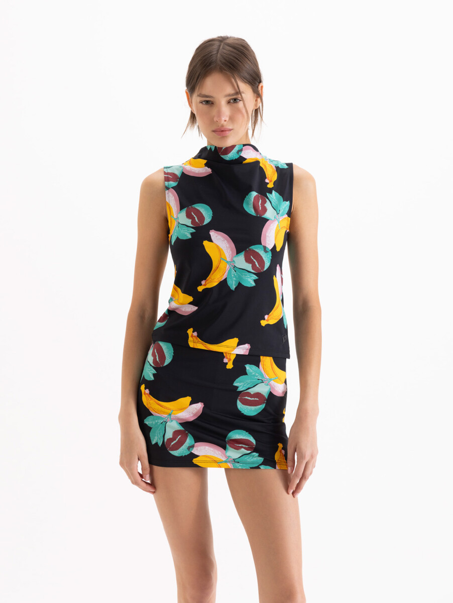 POLLERA BANANA 