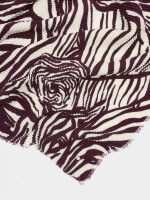 Pañuelo Estampado Con Textura multicolor