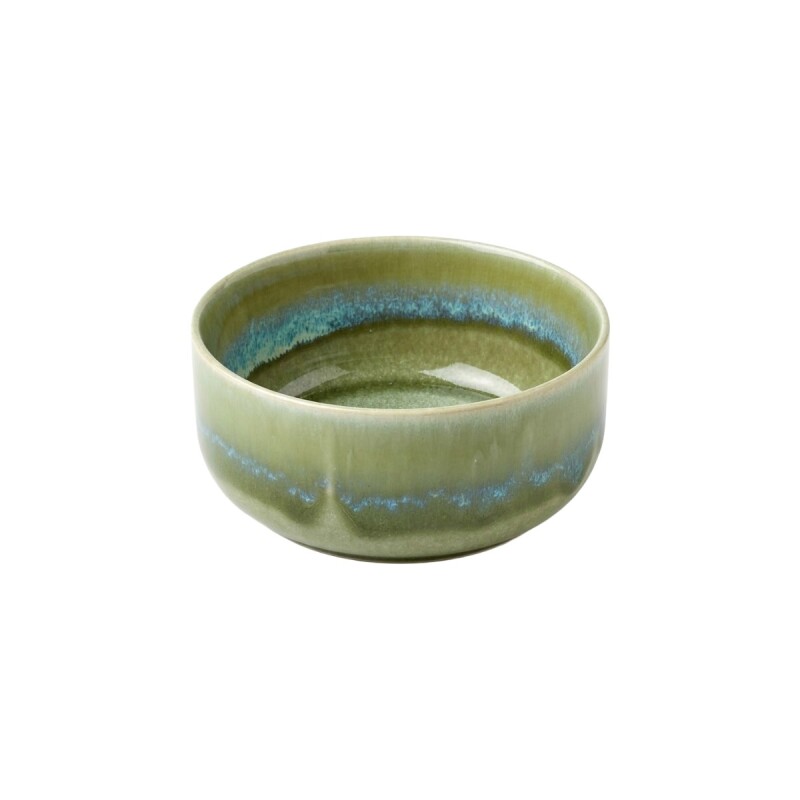 BOWL CERAMICA VERDE 14.5X6CM Unica
