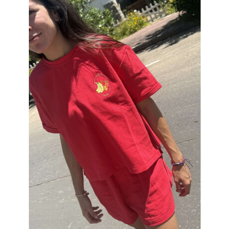 Tshirt La Verduleria Rojo