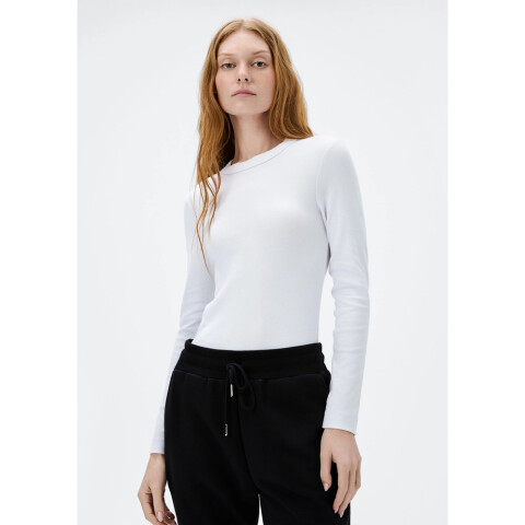CAMISETA ML FEM BRANCO