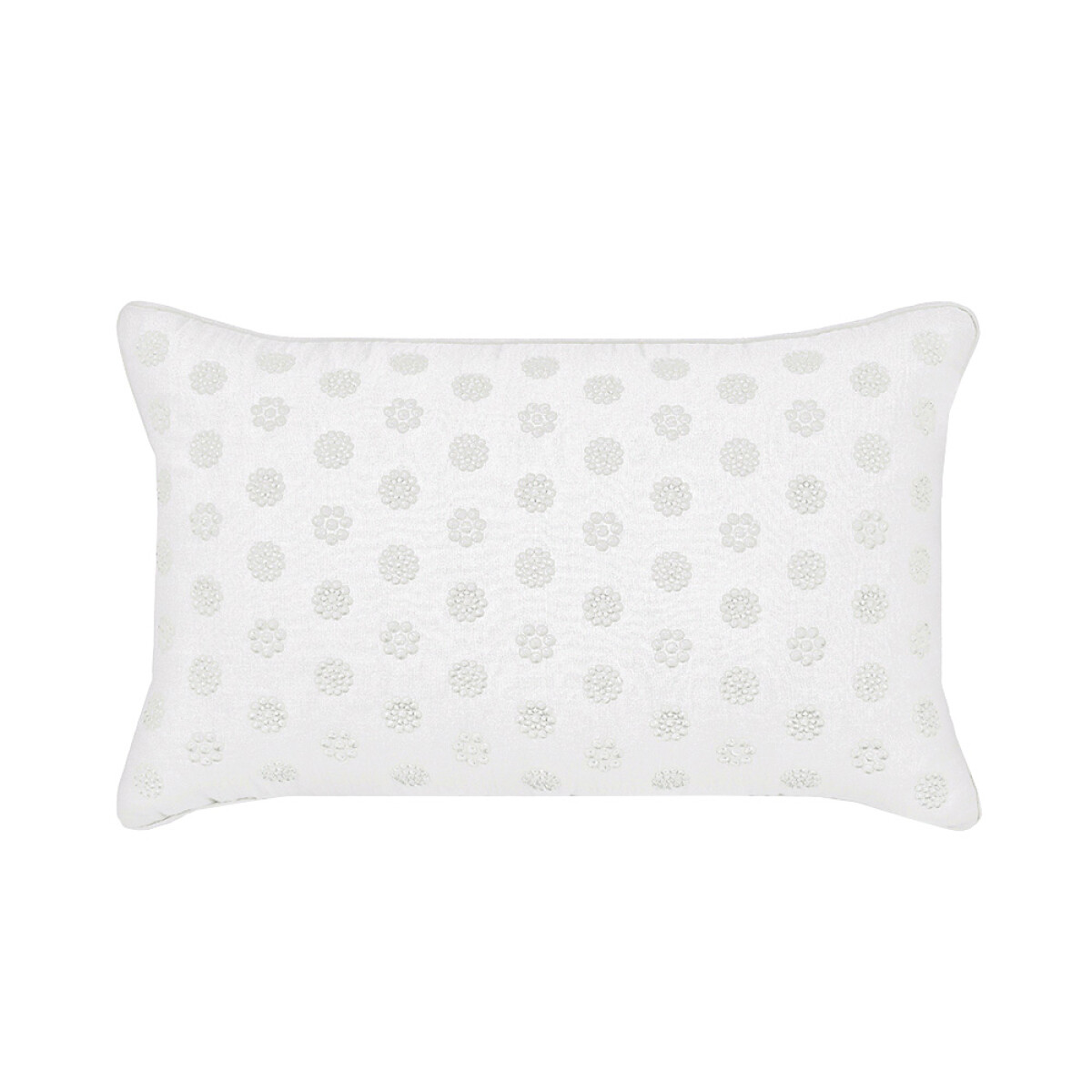 Almohada Col. Finezza Eloise Blanco - 30x50 
