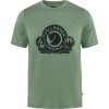 Polo Fjallraven Abisko Wool Classic SS M Hombre Patina Green