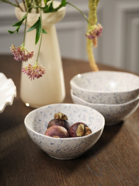 Bowl ALF Ø15xH6cm azul/blanco Bowl ALF Ø15xH6cm azul/blanco