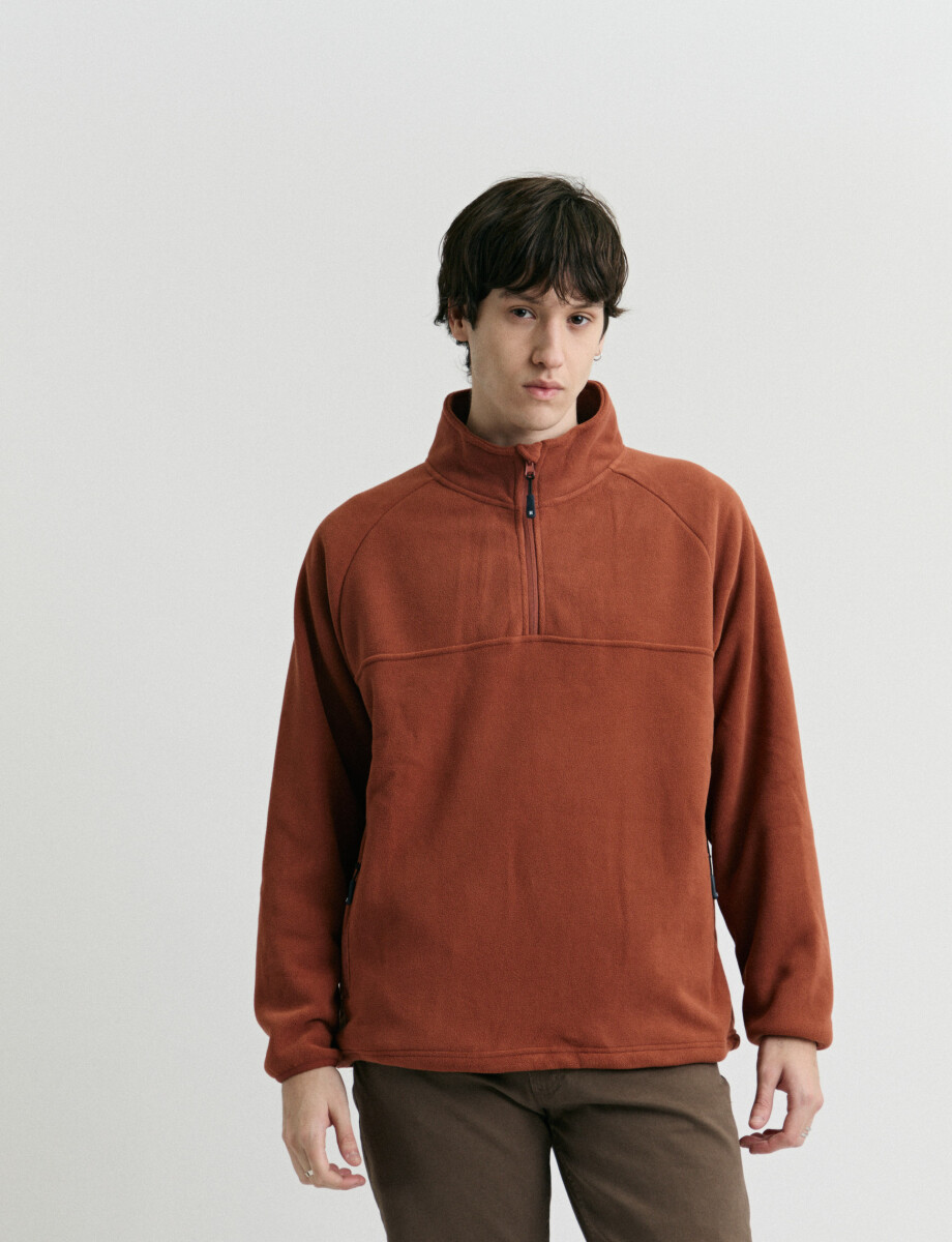 470565 SWEATER NAVIGATOR Ladrillo