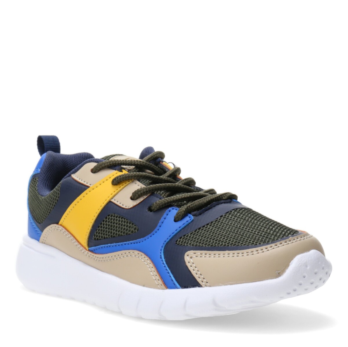 Championes Infantiles Umbro Wave Junior - Verde - Amarillo - Azul Royal 