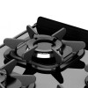 Cocina Mueller Vetro Fratello 4b Color Negro Mate Con Puerta Con Visor 220v Cocina Mueller Vetro Fratello 4b Color Negro Mate Con Puerta Con Visor 220v