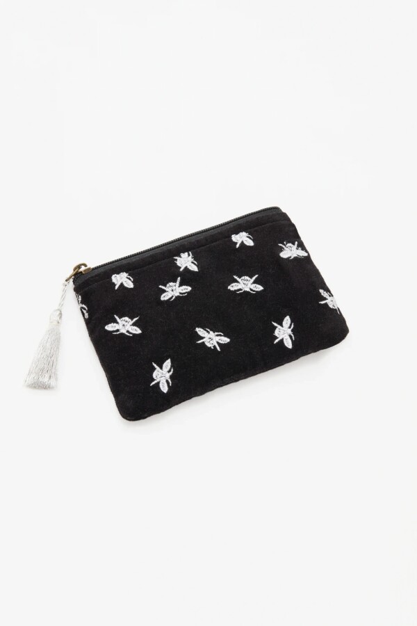 Bolso Mini Flat Bees Celeste