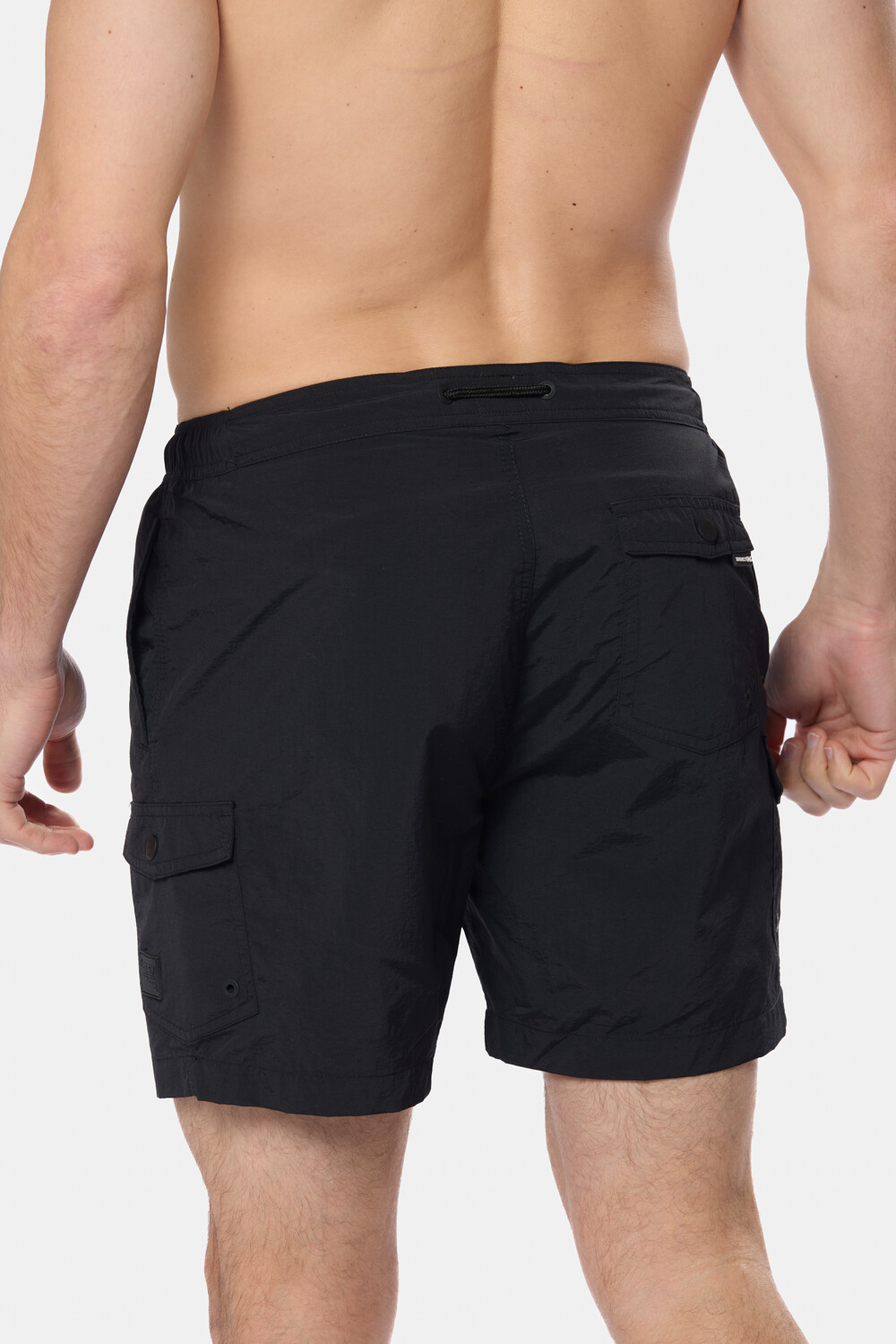 SHORT DE BAÑO CARGO Negro