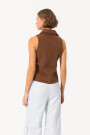 CAMISA MARTINA Marron