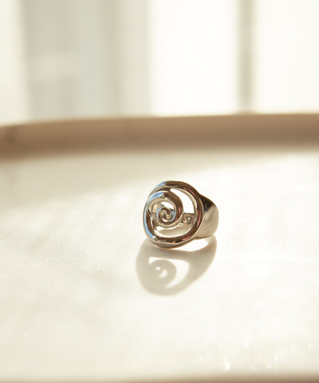 ANILLO ESPIRAL SILVER