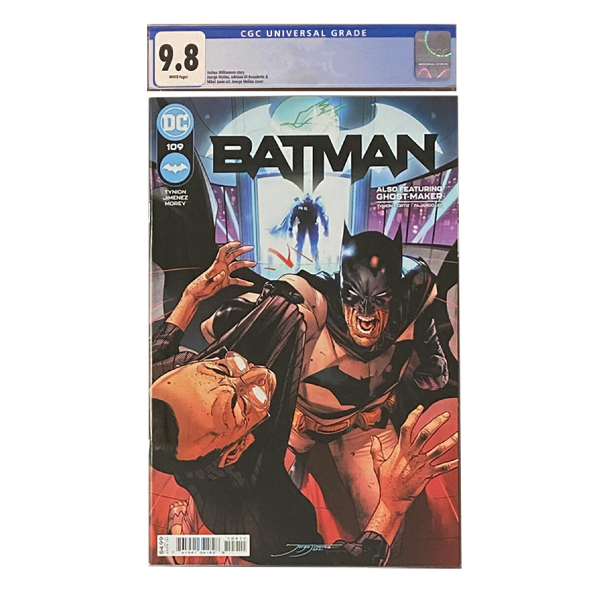 CGC Universal Grade Comic - Batman Ghost-Maker · Batman #109 