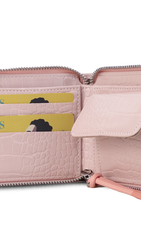 BILLETERA CANDELA CROCO CUARZO