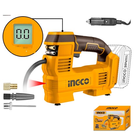 COMPRESOR DE AIRE A BATERIA 160PSI 11BAR 20V P20S S/BAT CACL 001