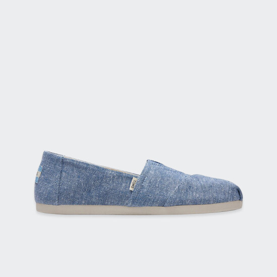 Alpargatas Toms Slub Azul