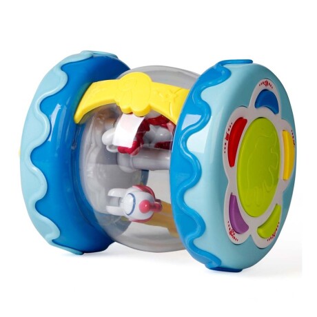 Tambor Carrusel Musical Luces Sonidos Juguete Bebé Huanger Azul