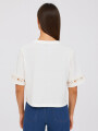 Remera Alixa Marfil / Off White
