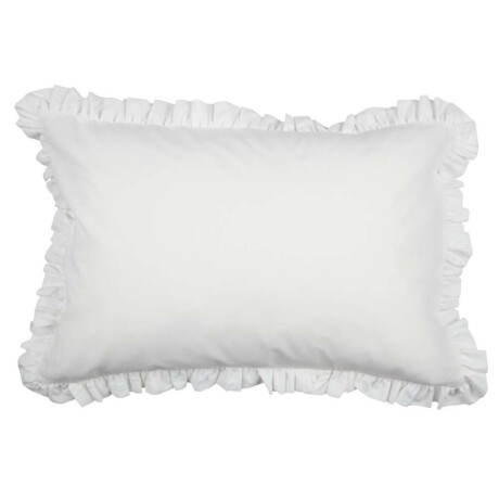 Funda almohada ELMA 50x70/75 blanco Blanco