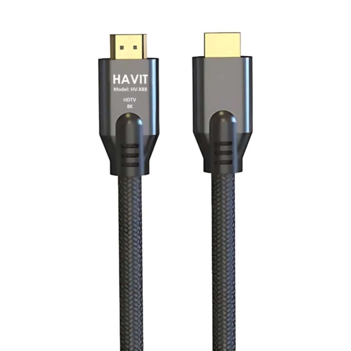 Cable Havit Hv-x88 Hdmi 1.8 Metros - Negro y Gris 