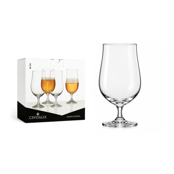 Set copas cerveza 380 ml x4 BOHEMIA Set copas cerveza 380 ml x4 BOHEMIA