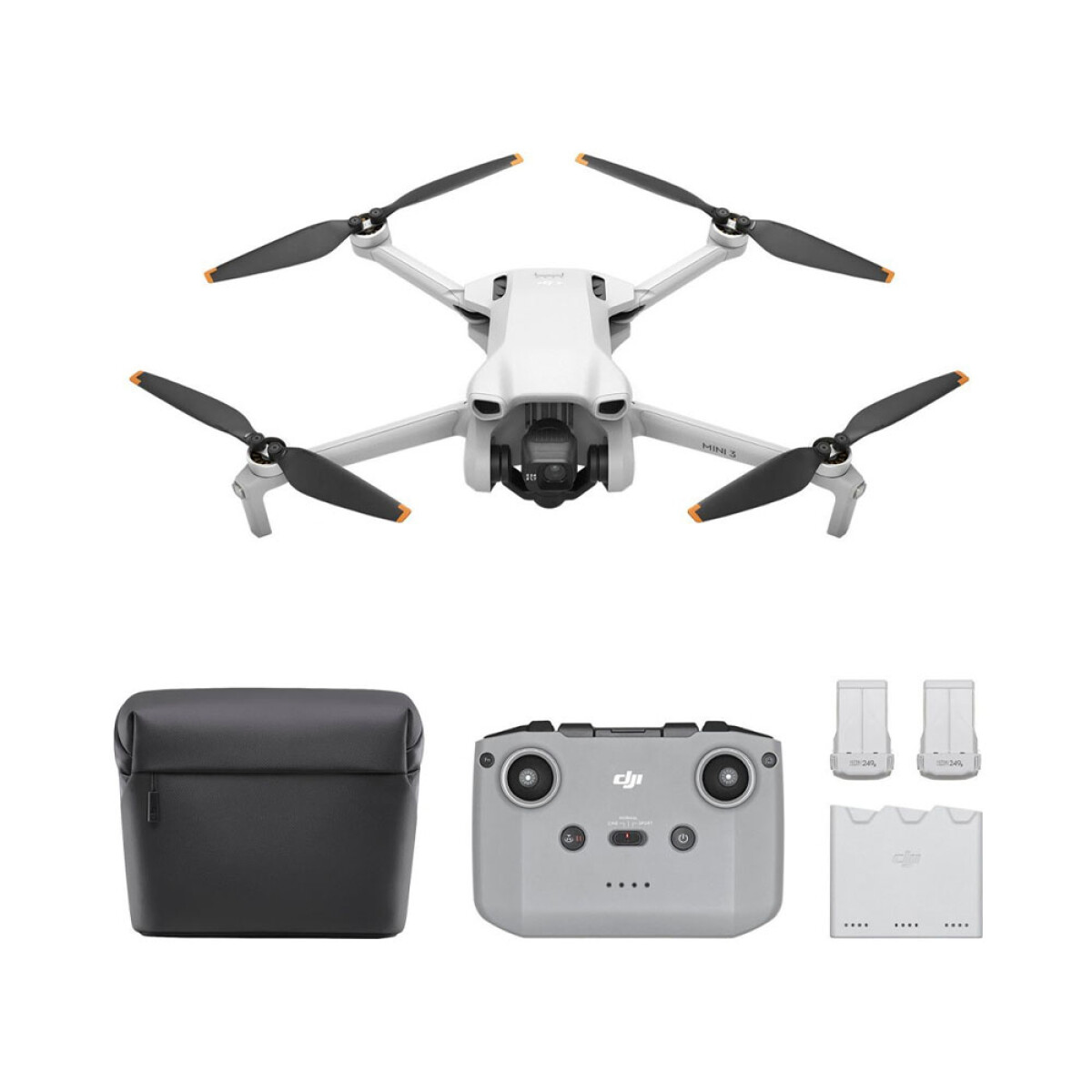 Drone DJI Mini 3 (GL) Combo Fly More Plus | 2 Baterías Grey