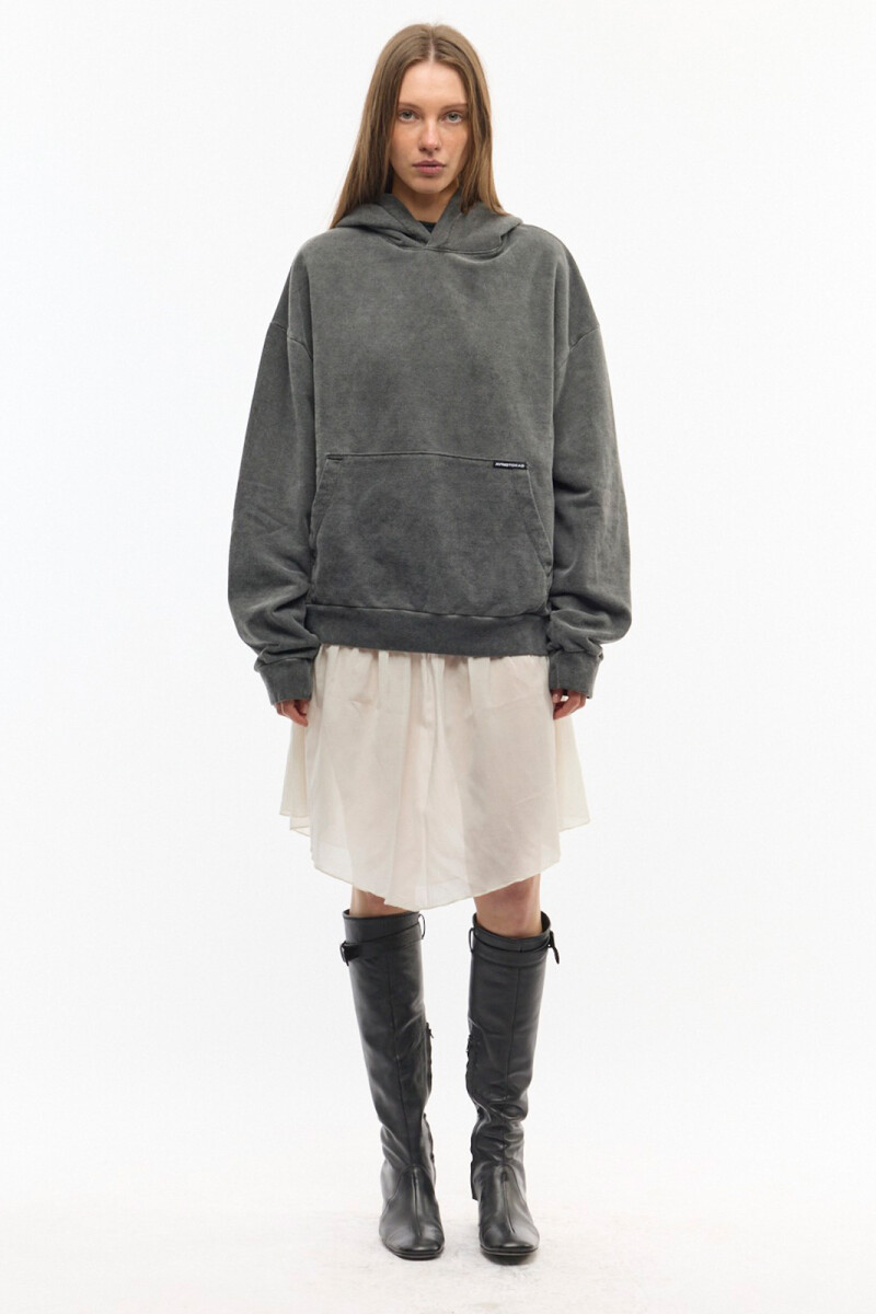 HOODIE OVER Gris