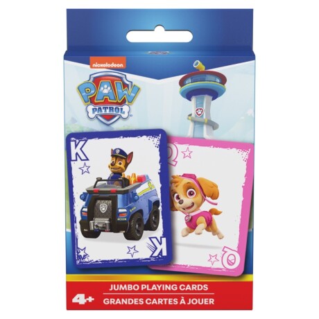 Juego De Cartas Paw Patrol 34873 Cartas Gigantes 001
