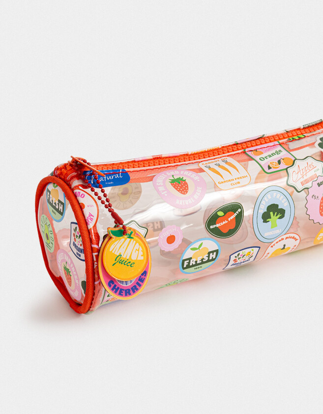 Cartucheras PVC Cartuchera Stickers - Combinacion Multicolor