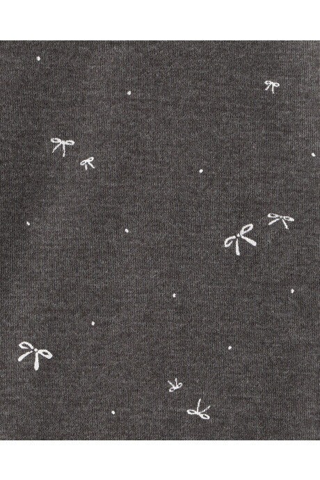 Set tres piezas de algodón, pantalón y dos bodies, diseño lazos Set tres piezas de algodón, pantalón y dos bodies, diseño lazos