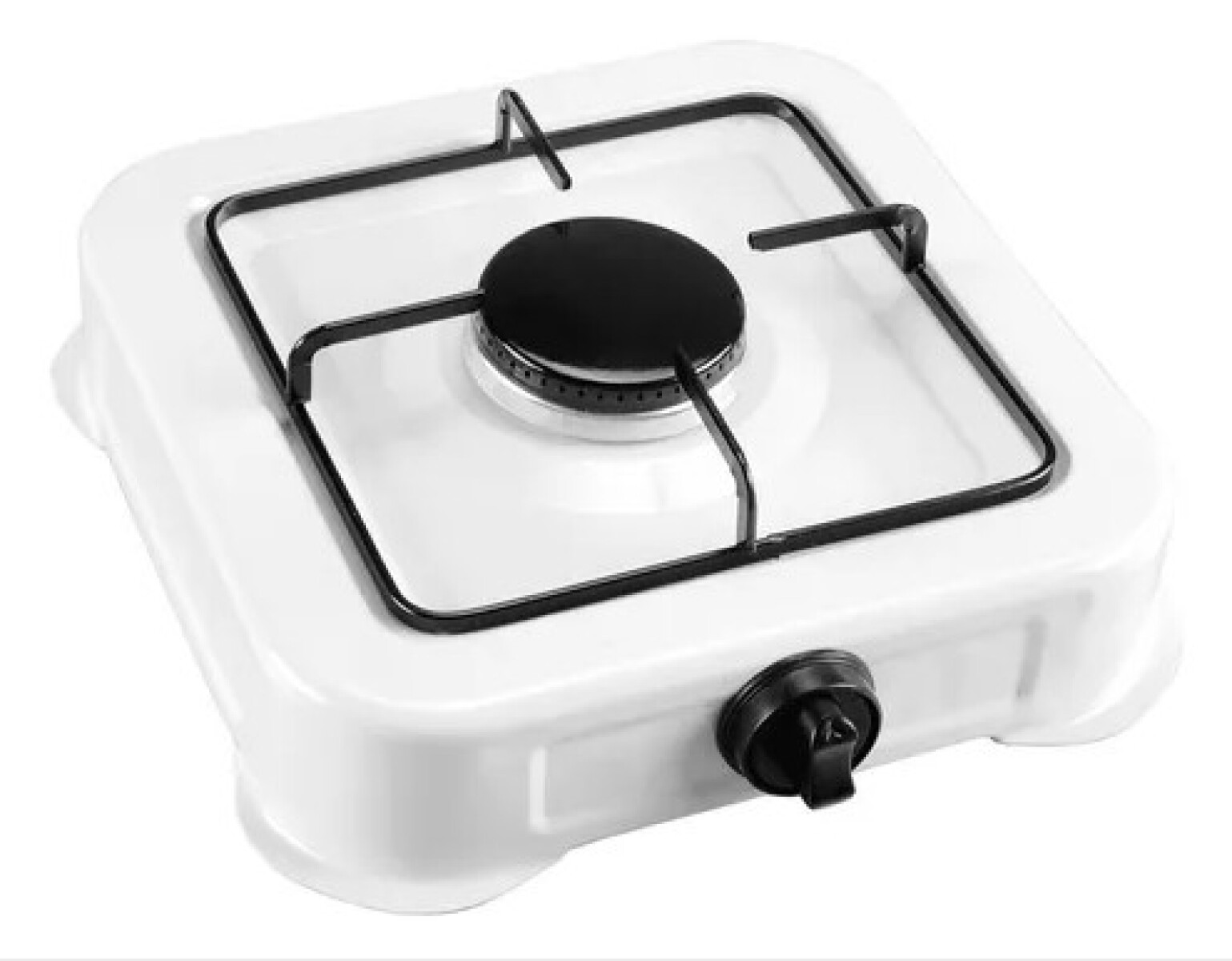 Anafes De 1 Quemador A Gas Esmaltado Blanco 
