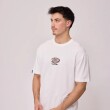 T-SHIRT RUSTY MUNKE BLANCO