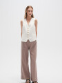 Pantalon Crescent Taupe Claro