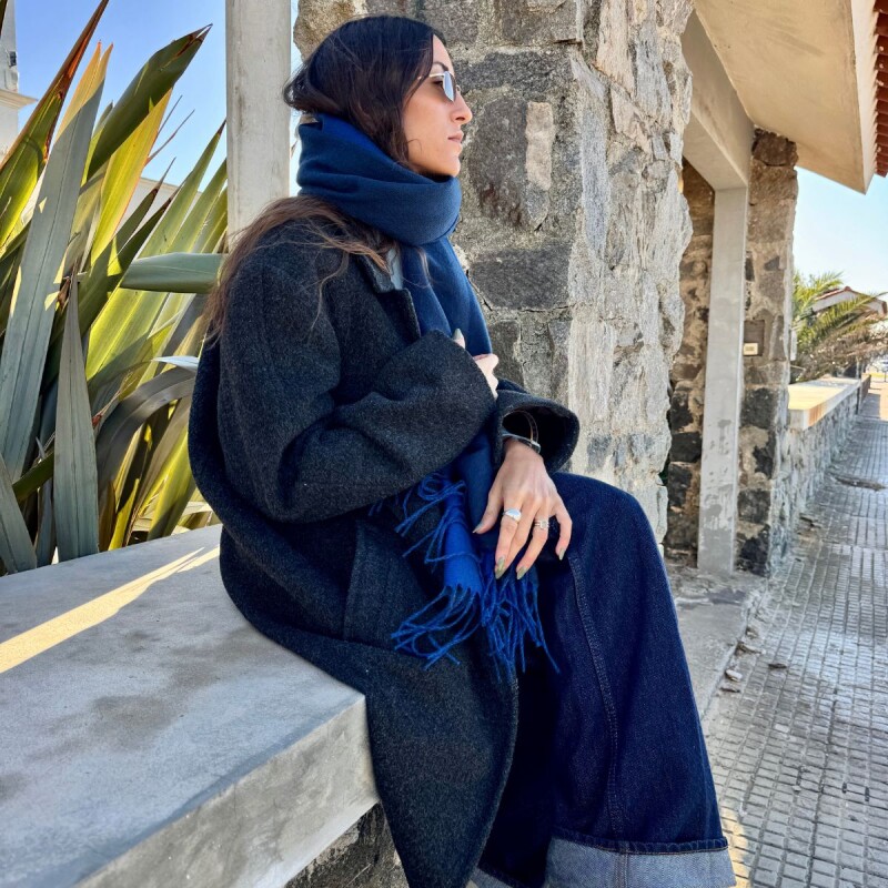Bufanda Azul