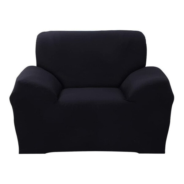 Cubre Sofa Elastico Elastizado Funda 1 Cuerpo Plaza Variante Color Negro