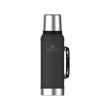 Termo Stanley Classic 950 ml con Manija y Tapón Cebador Negro