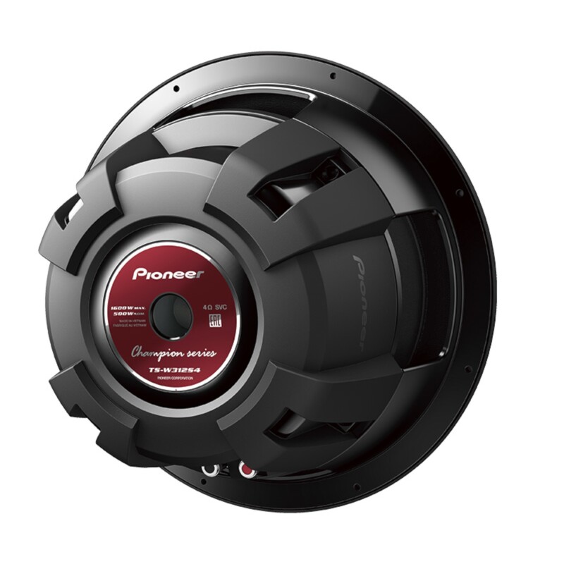 Subwoofer Pioneer para Auto Ts-w312d4 1600w 30cm Subwoofer Pioneer para Auto Ts-w312d4 1600w 30cm