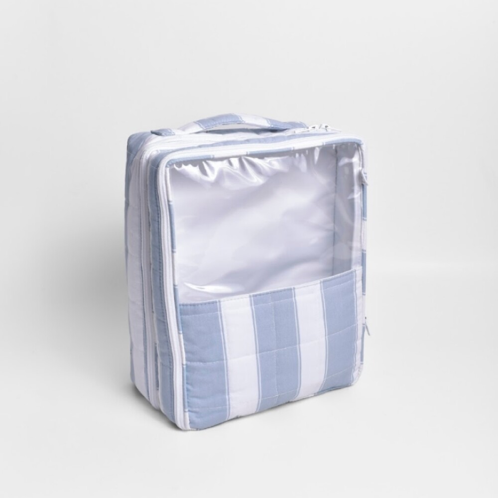 Necessaire Lilly Doble Col. Bea Rayas Celestes