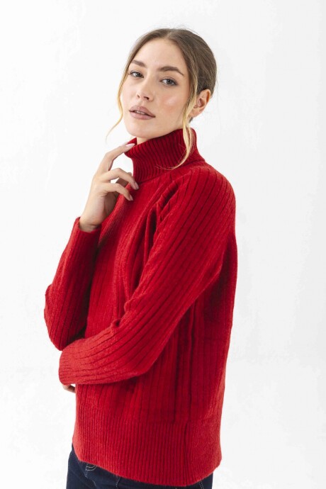 Polera Magdalena Rojo