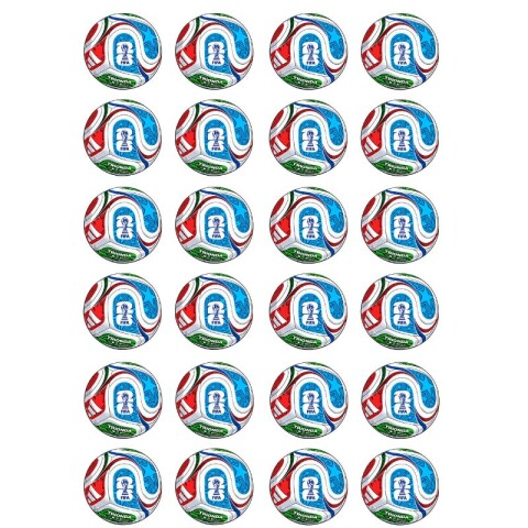 Láminas Mundial Pelota Galletitas x24