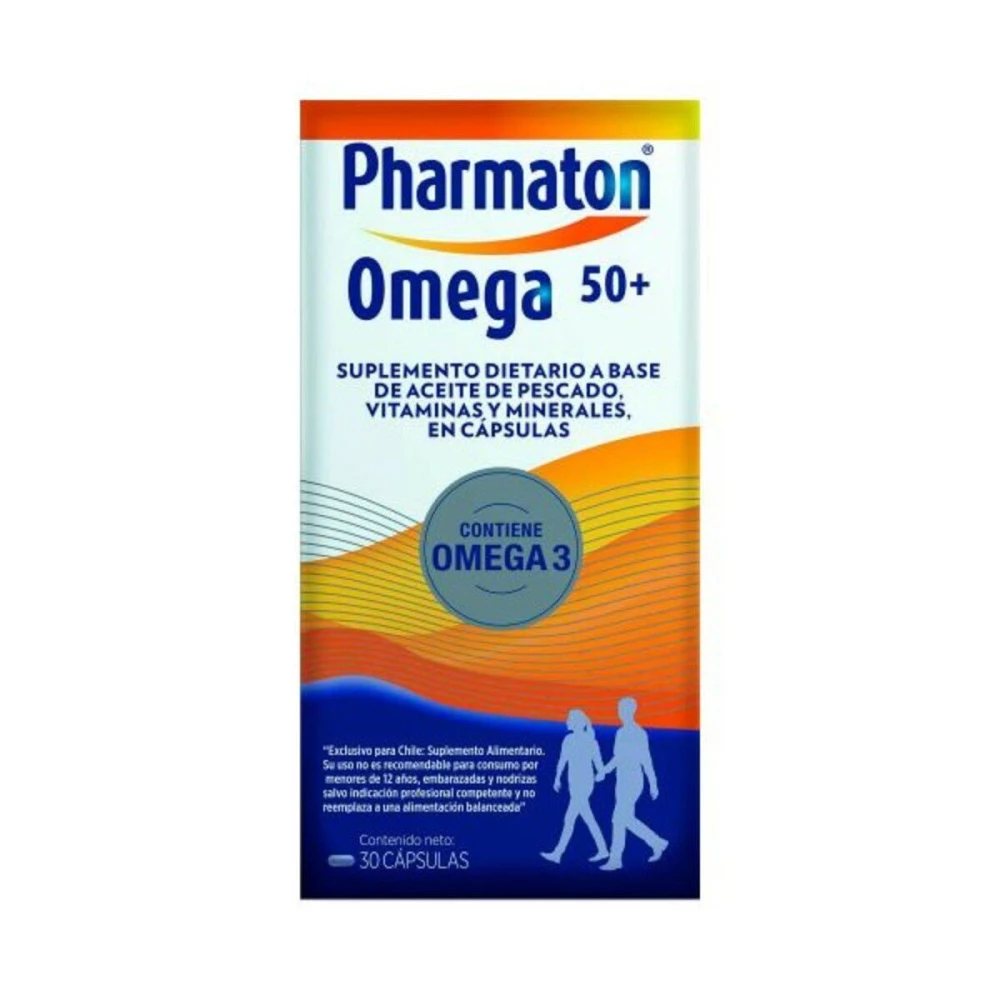 PHARMATON OMEGA 50+ CJ X 30 CÁPS.