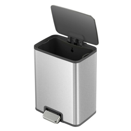 PAPELERA ACERO-INOXIDABLE GRIS EK9161MMT