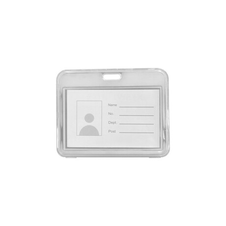 Tarjetero horizontal de plastico Sc