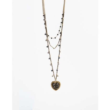 Collares Largos Barroco Dorado Antique Gold