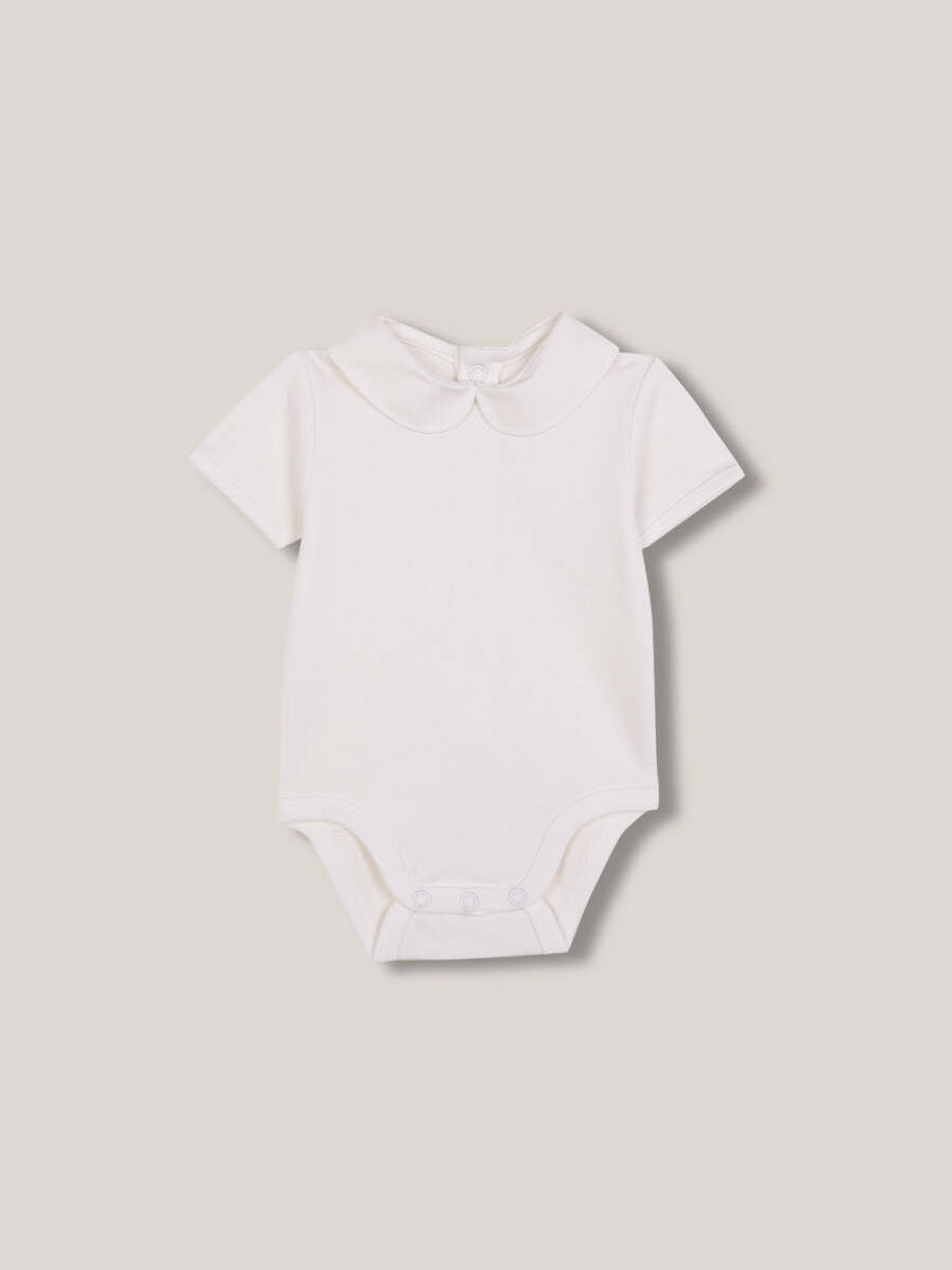 Body Con Cuello Bebe Blanco