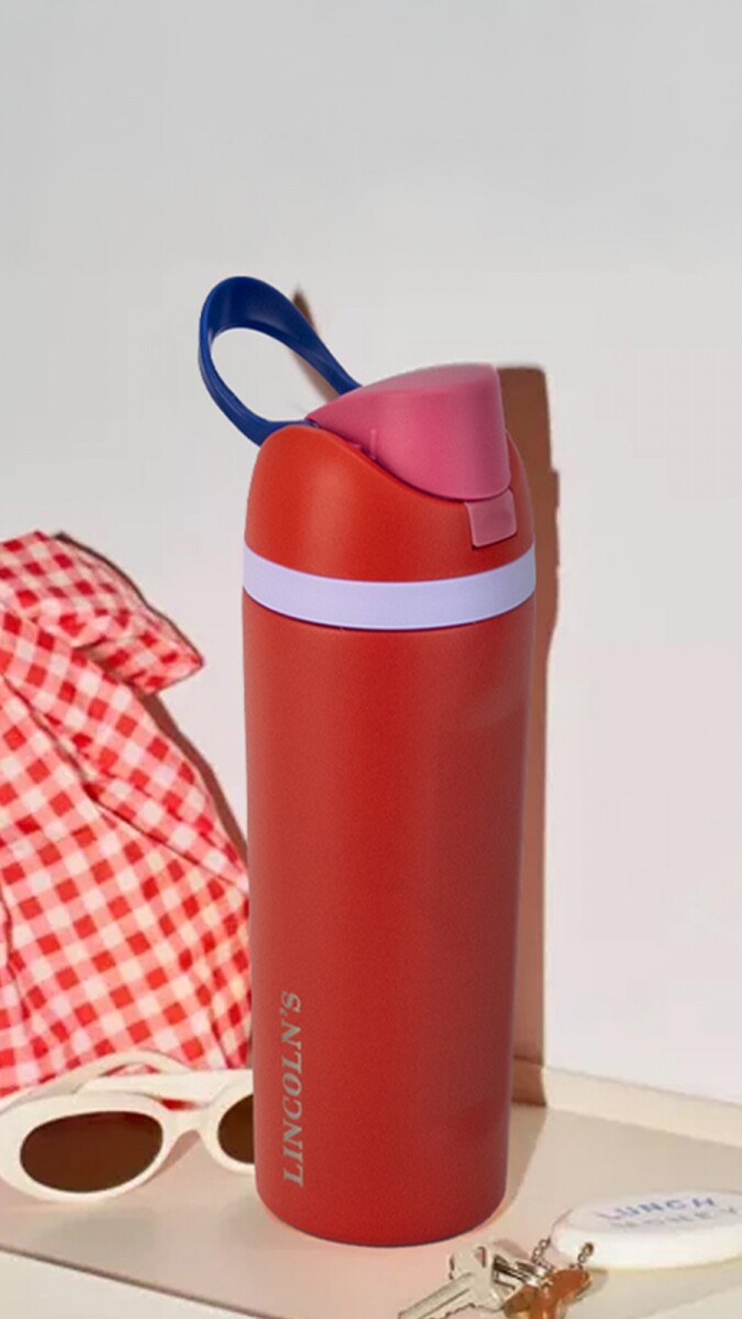 BOTELLA AMAZONA - ROJO 