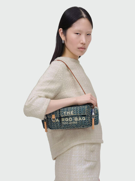 MARC JACOBS - THE CARGO MONOGRAM DENIM SHOULDER BAG Alta Automática